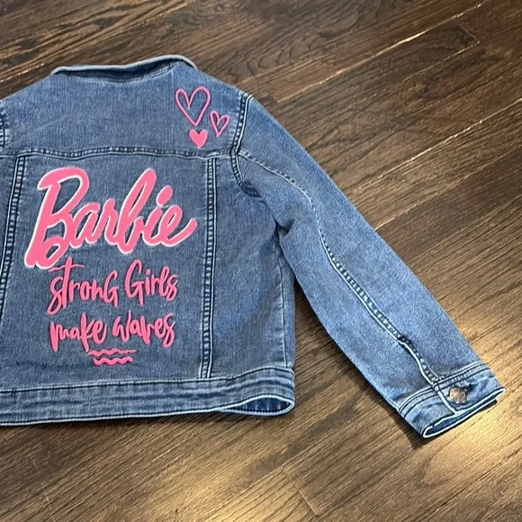 NWT Barbie Blue Denim Jacket for Kids (size 10) - Picture 8 of 8